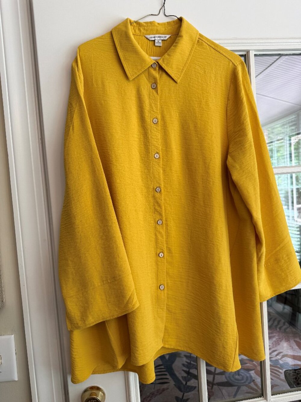Counterparts ladies yellow blouse